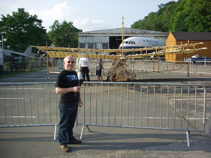 Mike Gurr at Brooklands Museum