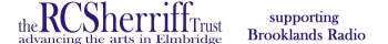 Supporting Brooklands Radio RCSherrriff Trust