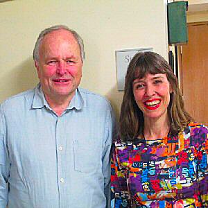 Clive Anderson and Suzanne