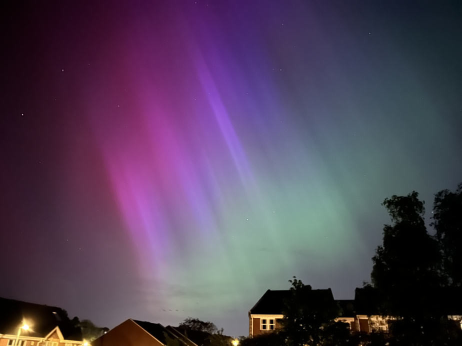 Arara Borealis over Surrey Houses