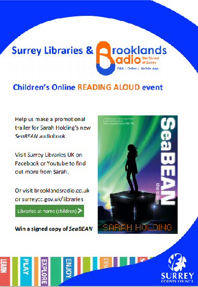 Reading Aloud Competition poster 2020 